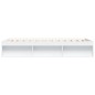 vidaXL Estructura de cama blanca 160x200 cm vidaXL Estructura de cama blanca 160x200 cm