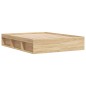 vidaXL Estructura de cama roble Sonoma 140x190 cm vidaXL Estructura de cama roble Sonoma 140x190 cm