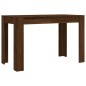 vidaXL Mesa de comedor madera de ingeniería marrón roble 120x60x76 cm vidaXL Mesa de comedor madera de ingeniería marrón roble 120x60x76 cm