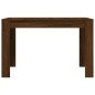 vidaXL Mesa de comedor madera de ingeniería marrón roble 120x60x76 cm vidaXL Mesa de comedor madera de ingeniería marrón roble 120x60x76 cm