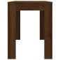vidaXL Mesa de comedor madera de ingeniería marrón roble 120x60x76 cm vidaXL Mesa de comedor madera de ingeniería marrón roble 120x60x76 cm