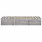 vidaXL Estructura de cama gris Sonoma 120x190 cm