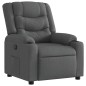 vidaXL Sillón reclinable de tela gris oscuro vidaXL Sillón reclinable de tela gris oscuro