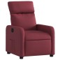 vidaXL Sillón reclinable de tela rojo tinto vidaXL Sillón reclinable de tela rojo tinto