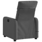 vidaXL Sillón de masaje reclinable de tela gris oscuro vidaXL Sillón de masaje reclinable de tela gris oscuro