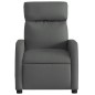 vidaXL Sillón de masaje reclinable de tela gris oscuro vidaXL Sillón de masaje reclinable de tela gris oscuro