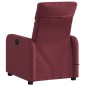 vidaXL Sillón de masaje reclinable de tela color vino tinto vidaXL Sillón de masaje reclinable de tela color vino tinto