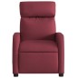 vidaXL Sillón de masaje reclinable de tela color vino tinto vidaXL Sillón de masaje reclinable de tela color vino tinto