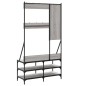 vidaXL Perchero con zapatero gris Sonoma 100x40x184 cm vidaXL Perchero con zapatero gris Sonoma 100x40x184 cm