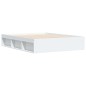 vidaXL Estructura de cama blanca 140x200 cm vidaXL Estructura de cama blanca 140x200 cm