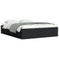 vidaXL Estructura de cama negra 150x200 cm vidaXL Estructura de cama negra 150x200 cm