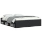 vidaXL Estructura de cama negra 150x200 cm vidaXL Estructura de cama negra 150x200 cm
