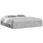 vidaXL Estructura de cama gris hormigón 200x200 cm vidaXL Estructura de cama gris hormigón 200x200 cm