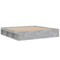 vidaXL Estructura de cama gris hormigón 200x200 cm vidaXL Estructura de cama gris hormigón 200x200 cm