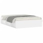 vidaXL Estructura de cama de matrimonio blanca 135x190 cm vidaXL Estructura de cama de matrimonio blanca 135x190 cm