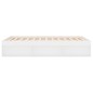 vidaXL Estructura de cama de matrimonio blanca 135x190 cm vidaXL Estructura de cama de matrimonio blanca 135x190 cm