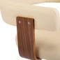 vidaXL Taburetes de cocina 2 uds cuero sintético madera curvada crema vidaXL Taburetes de cocina 2 uds cuero sintético madera curvada crema
