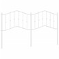 vidaXL Cabecero de metal blanco 180 cm vidaXL Cabecero de metal blanco 180 cm