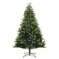 vidaXL Árbol de Navidad artificial con bisagras 150 LED y bolas 150 cm vidaXL Árbol de Navidad artificial con bisagras 150 LED y bolas 150 cm