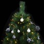vidaXL Árbol Navidad artificial con bisagras 150 LED y bolas 120 cm vidaXL Árbol Navidad artificial con bisagras 150 LED y bolas 120 cm