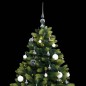 vidaXL Árbol de Navidad artificial con bisagras 150 LED y bolas 150 cm vidaXL Árbol de Navidad artificial con bisagras 150 LED y bolas 150 cm