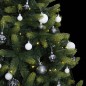 vidaXL Árbol de Navidad artificial con bisagras 150 LED y bolas 150 cm vidaXL Árbol de Navidad artificial con bisagras 150 LED y bolas 150 cm