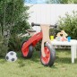 vidaXL Bicicleta sin pedales para niños con neumáticos de aire rojo vidaXL Bicicleta sin pedales para niños con neumáticos de aire rojo