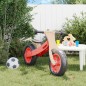 vidaXL Bicicleta sin pedales para niños con neumáticos de aire rojo vidaXL Bicicleta sin pedales para niños con neumáticos de aire rojo