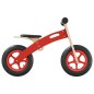 vidaXL Bicicleta sin pedales para niños con neumáticos de aire rojo vidaXL Bicicleta sin pedales para niños con neumáticos de aire rojo