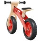 vidaXL Bicicleta sin pedales para niños con neumáticos de aire rojo vidaXL Bicicleta sin pedales para niños con neumáticos de aire rojo