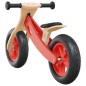 vidaXL Bicicleta sin pedales para niños con neumáticos de aire rojo vidaXL Bicicleta sin pedales para niños con neumáticos de aire rojo