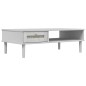 vidaXL Mesa de centro SENJA aspecto ratán madera blanco 100x55x33 cm vidaXL Mesa de centro SENJA aspecto ratán madera blanco 100x55x33 cm