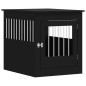 vidaXL Jaula para perros madera de ingeniería negro 64,5x80x71 cm vidaXL Jaula para perros madera de ingeniería negro 64,5x80x71 cm
