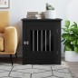 vidaXL Jaula para perros madera de ingeniería negro 64,5x80x71 cm vidaXL Jaula para perros madera de ingeniería negro 64,5x80x71 cm