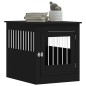 vidaXL Jaula para perros madera de ingeniería negro 64,5x80x71 cm vidaXL Jaula para perros madera de ingeniería negro 64,5x80x71 cm