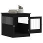 vidaXL Jaula para perros madera de ingeniería negro 64,5x80x71 cm vidaXL Jaula para perros madera de ingeniería negro 64,5x80x71 cm