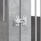 vidaXL Jaula para perros madera ingeniería gris hormigón 64,5x80x71 cm