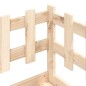 vidaXL Sofá cama de madera maciza de pino 80x200 cm