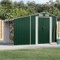 vidaXL Cobertizo de jardín acero galvanizado verde 277x192,5x179 cm vidaXL Cobertizo de jardín acero galvanizado verde 277x192,5x179 cm