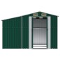 vidaXL Cobertizo de jardín acero galvanizado verde 277x192,5x179 cm vidaXL Cobertizo de jardín acero galvanizado verde 277x192,5x179 cm