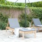 vidaXL Tumbona madera maciza de pino 199,5x60x74 cm vidaXL Tumbona madera maciza de pino 199,5x60x74 cm