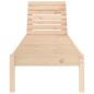 vidaXL Tumbona madera maciza de pino 199,5x60x74 cm vidaXL Tumbona madera maciza de pino 199,5x60x74 cm