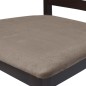 vidaXL Taburetes de barra de cocina 2 unidades tela marrón vidaXL Taburetes de barra de cocina 2 unidades tela marrón