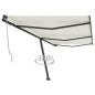 vidaXL Toldo de pie automático crema 600x350 cm vidaXL Toldo de pie automático crema 600x350 cm
