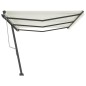 vidaXL Toldo de pie automático crema 600x350 cm vidaXL Toldo de pie automático crema 600x350 cm
