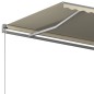 vidaXL Toldo de pie automático crema 600x350 cm vidaXL Toldo de pie automático crema 600x350 cm
