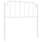 vidaXL Cabecero de metal blanco 100 cm vidaXL Cabecero de metal blanco 100 cm