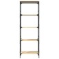 vidaXL Librería 5 estantes madera ingeniería roble Sonoma 59x35x171 cm vidaXL Librería 5 estantes madera ingeniería roble Sonoma 59x35x171 cm