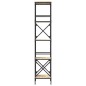 vidaXL Librería 5 estantes madera ingeniería roble Sonoma 59x35x171 cm vidaXL Librería 5 estantes madera ingeniería roble Sonoma 59x35x171 cm