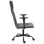 vidaXL Silla de oficina tela de malla y cuero sintético gris vidaXL Silla de oficina tela de malla y cuero sintético gris